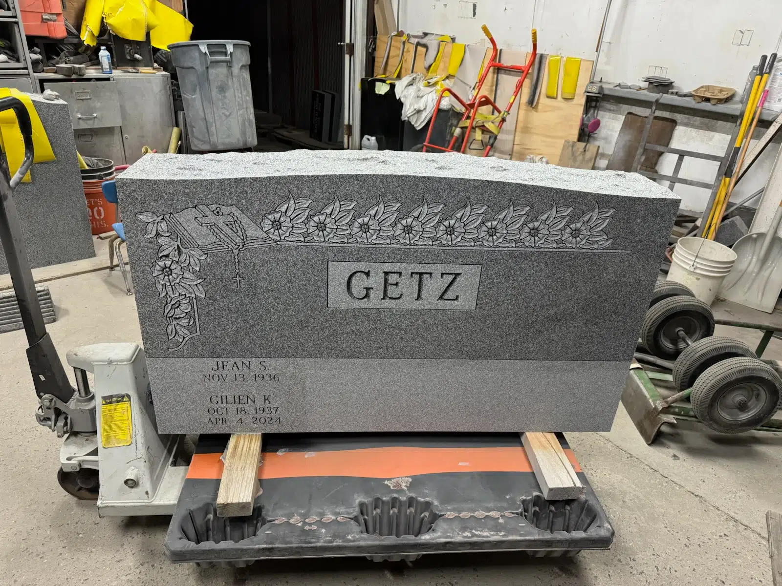 Granite Headstone Pricing hand-carved by Tombstone Price Guide in NJ — image 5